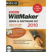 Pre-Owned Quicken Willmaker: Book & Software Kit [With CDROM] (Paperback) 1413310737 9781413310733