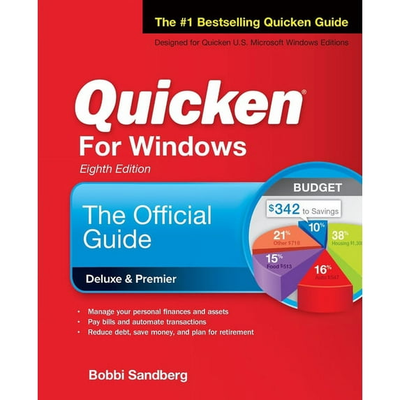 Quicken for Windows: The Official Guide, Eighth Edition, (Paperback)