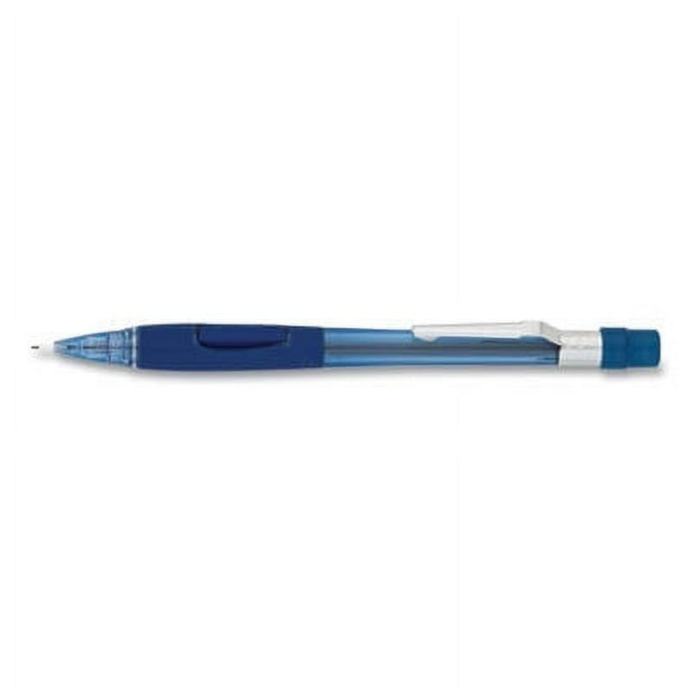 Quicker Clicker Mechanical Pencil, 0.7 mm, HB (#2), Black Lead, Transparent Blue Barrel Quicker Clicker Mechanical Pencil, 0.7 mm, HB (#2), Black Lead, Transparent Blue Barrel