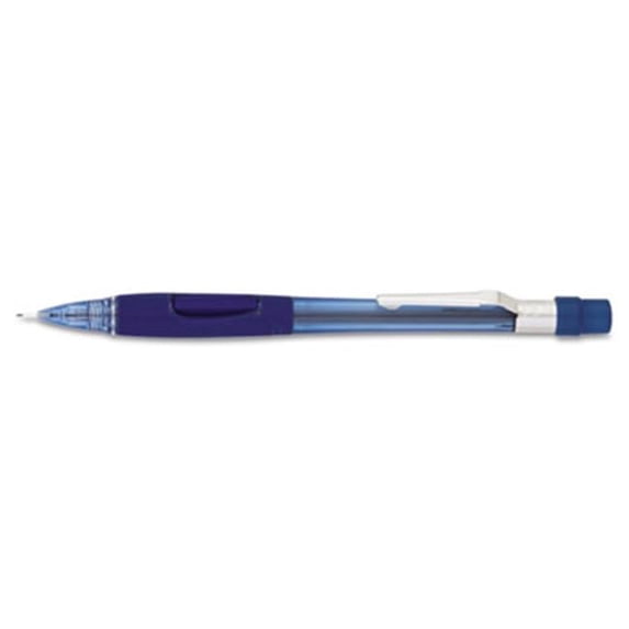 Quicker Clicker Mechanical Pencil 0.7 mm Transparent Blue Barrel