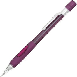 Quicker Clicker Mechanical Pencil, 0.9 mm, HB (#2), Black Lead, Transparent Burgundy Barrel Quicker Clicker Mechanical Pencil, 0.9 mm, HB (#2), Black Lead, Transparent Burgundy Barrel