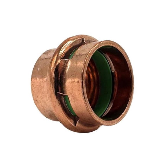 QuickFitting 3/4 in. Press in. Cap in. Copper Cap