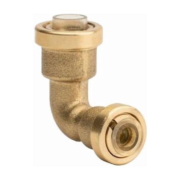 Quickfitting Elbow,Brass,Push-Fit1/4",Push-Fit3/8" HV-ER-375250