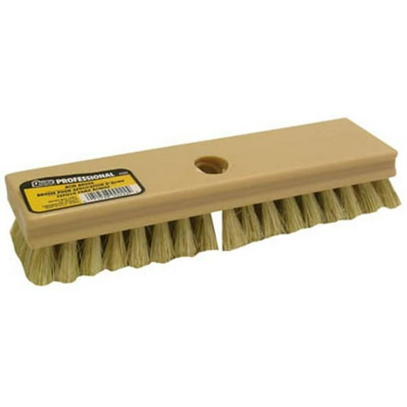 Quickie Professional Acid Scrub Brush 222RMCAN25 - Stiff Natural Tampico Bristles