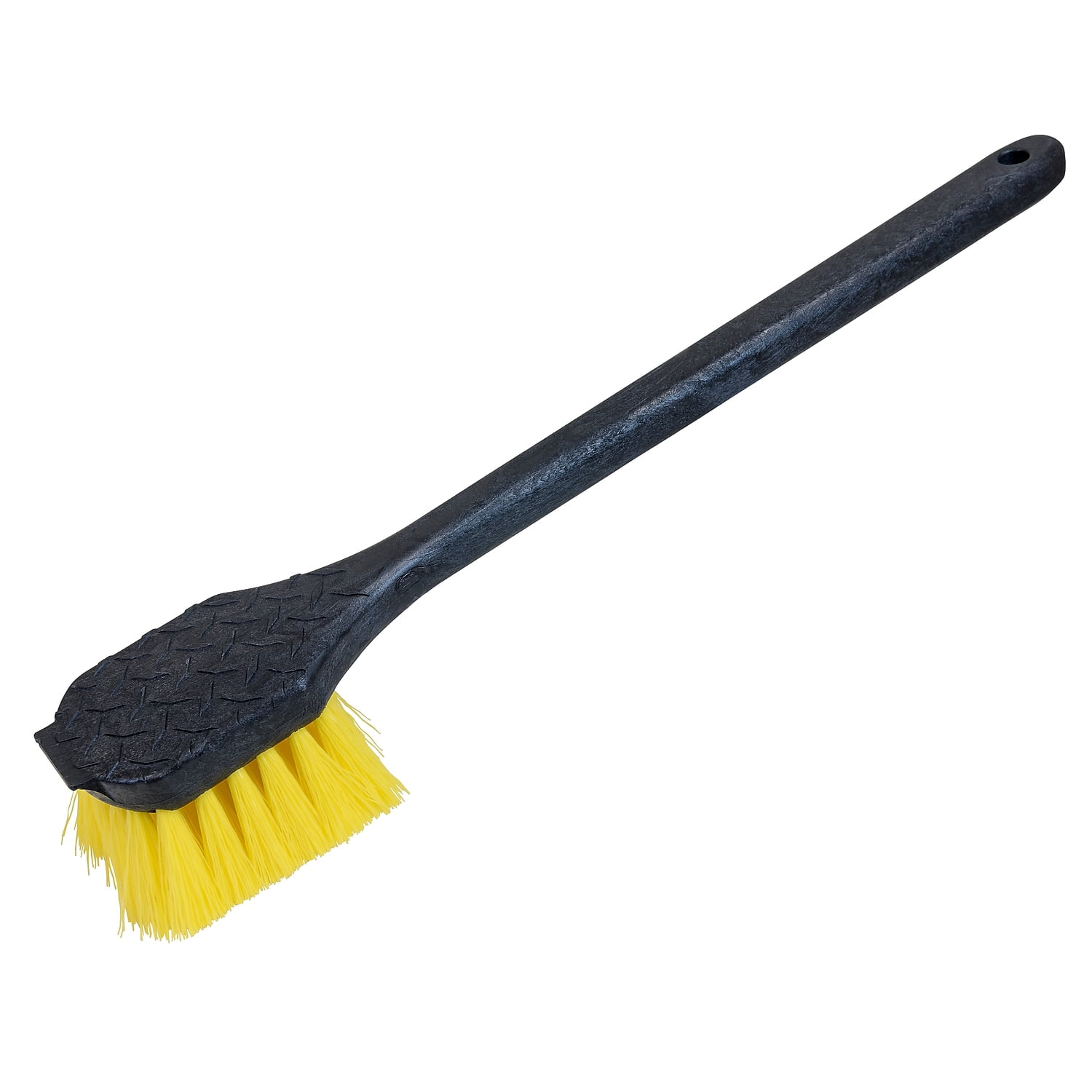 226 Stiff Gong Brush - 8-1/2 Inch Synthetic Utility Brush With Comfort Grip Handle