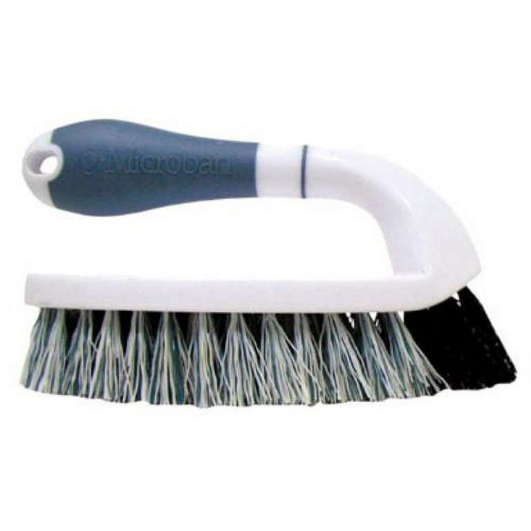Quickie 252MB Iron Scrub Brush with Microban Poly Fiber Bristles