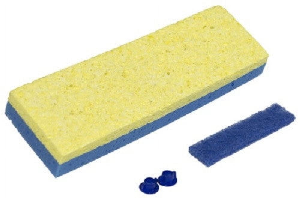 Quickie 442ZQK Automatic Sponge Mop Refill With Dry Shine Sponge