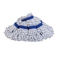 thumbnail image 1 of Quickie Wet Mop Microfiber - Synthetic Mop Head - Single Piece, White, 1 of 2