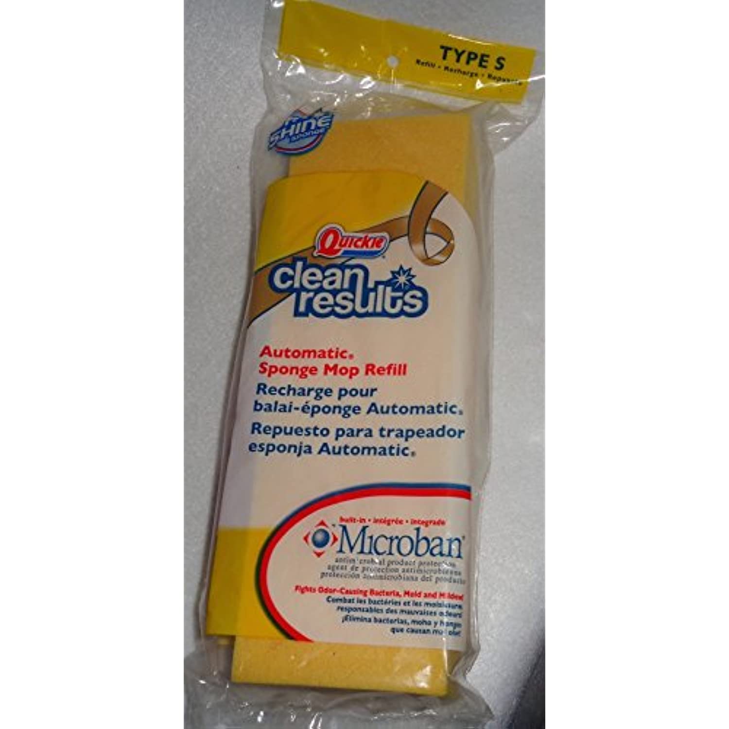 Quickie Clean Results Sponge Mop Refill