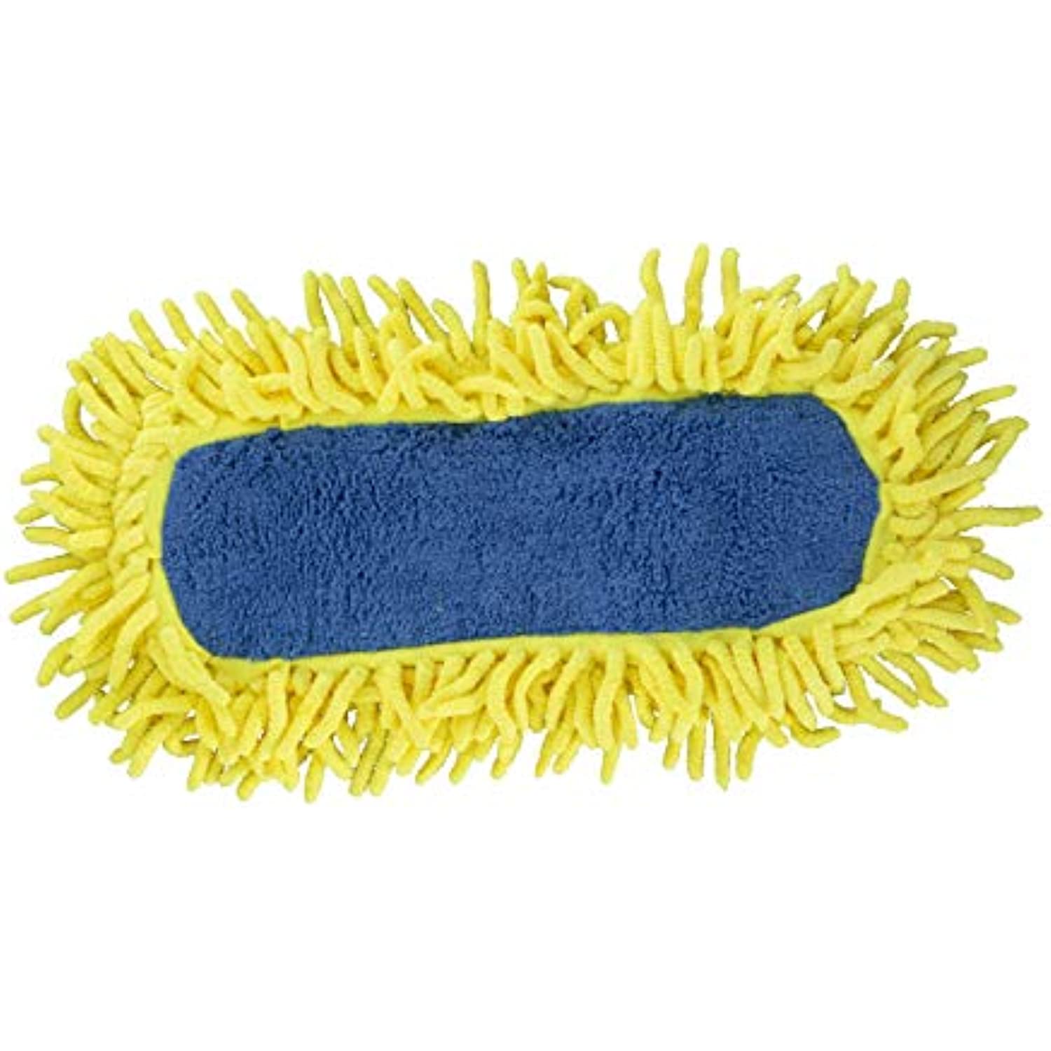 Quickie Microfiber DustMop Refill For 060 Mop, Green Replacement Head