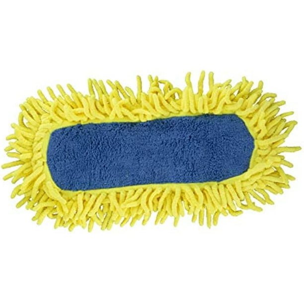 Quickie Microfiber DustMop Refill For 060 Mop, Green Replacement Head