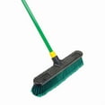 thumbnail image 1 of Quickie Multisurface Pushbroom, 18"Brush, 60 1/2" Handle, PET/Steel, Green/Black, 1 of 1