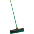 thumbnail image 1 of Quickie Multisurface Pushbroom, 18"Brush, 60 1/2" Handle, PET/Steel, Green/Black, 1 of 1