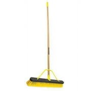 Quickie Push Broom,60 in Handle L,24 in Face 857HDSU