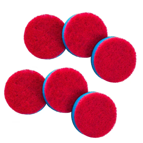 Quickie Scourer Pad Refills For Household Power Scrubber Sponge(Set Of 24) 084
