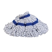 Quickie Wet Mop Microfiber - Synthetic Mop Head - Single Piece, White