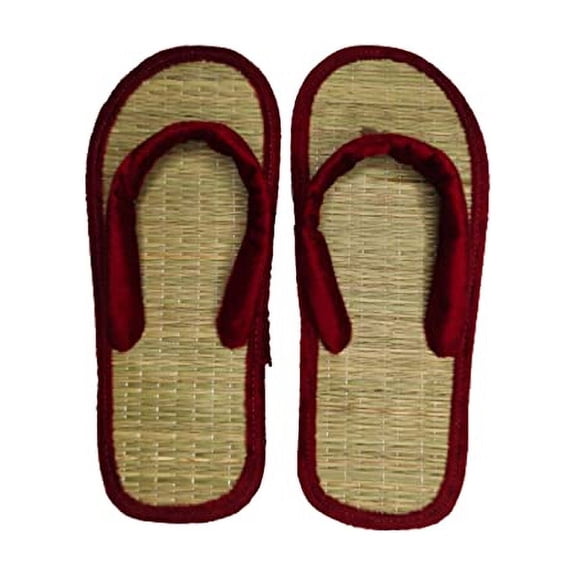 Quickkshop Natural Korai Grass Mat Eco-Friendly Slipper for Men & Boy | Osho Slipper Stylish Comfortable Lightweight