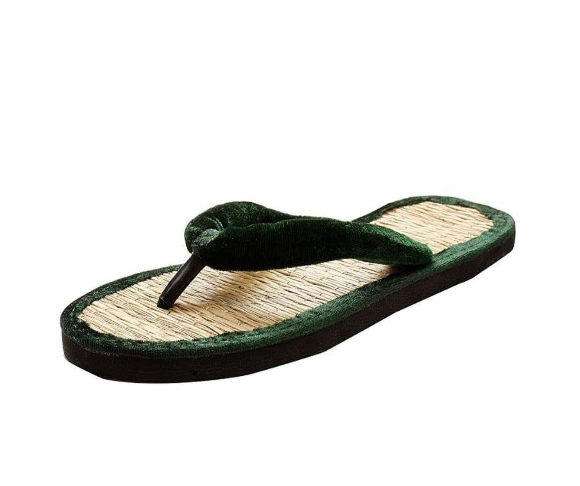 Quickkshop Natural Korai Grass Mat Slipper for Men Boy Osho