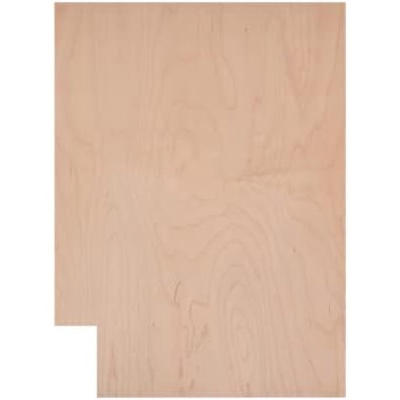 Quicklock RTA (Ready-to-Assemble) | Base Kitchen Cabinets - Shaker Style | Made in America | Soft Close Hardware (Raw Maple, .25"X23.25"X34.5" Right End Panel)$$Tools & Hardware Other