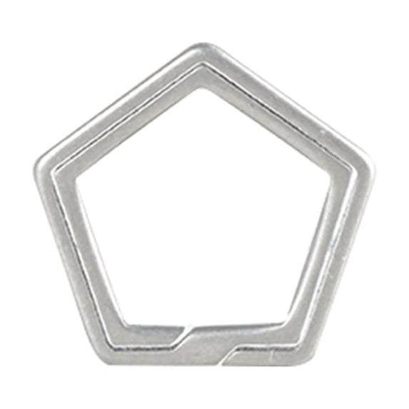 Quickly Release Keychains Hangings Buckle Titaniums Alloys KeyRings Side Pushing Keychains Rings Organizers Easy to Use