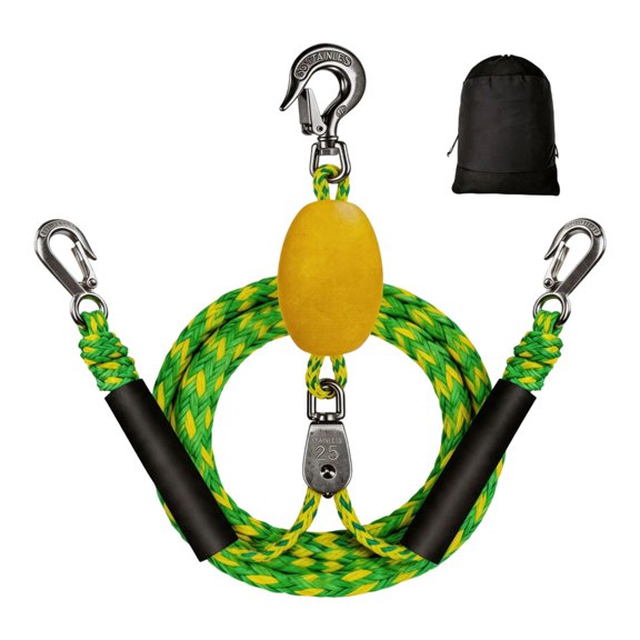 Quickly Release Marines Tow Rope With Float Tube Professional Elastics Boats Pulling Rope For Emergences Towing