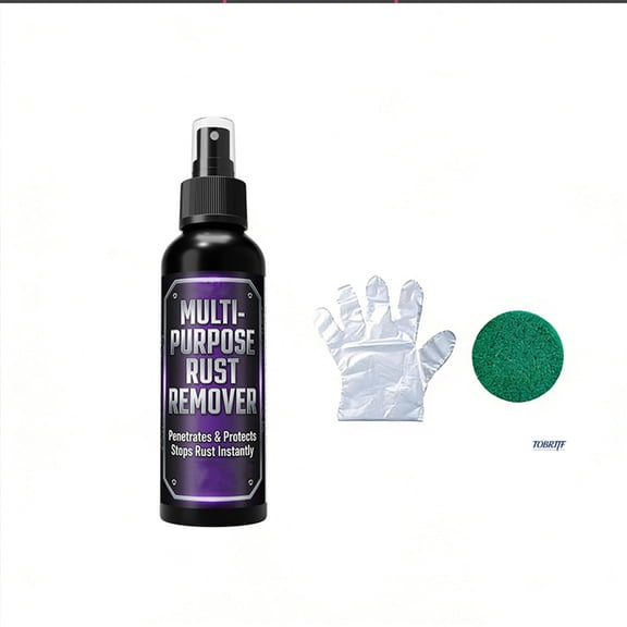 Quickly Remove Embedded Rust for Cars, Fast Acting Rust Stain Remover,High Penetration Lubricant-Free Cleaner for Stuck Bolts, 3.4 fl oz