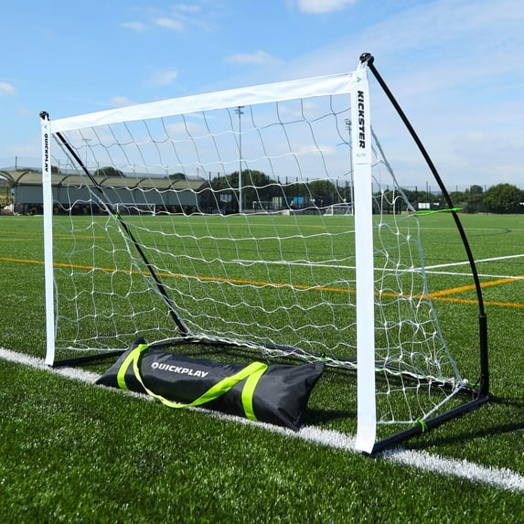 Quickplay Kickster Elite Portable Soccer Goal w/ Integrated Weighted Base Single Goal - 1.5x1m