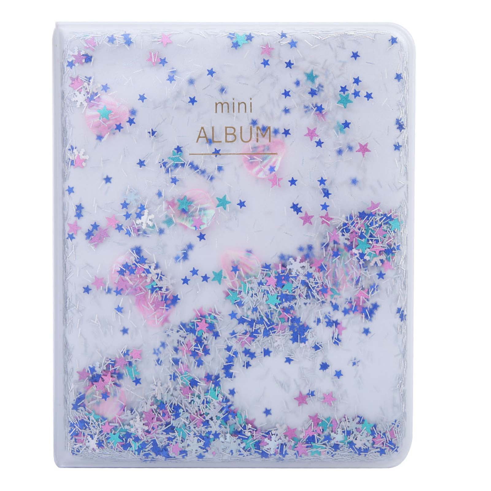 Quicksand Beads 64 Pockets 3 Inch Mini Photo Book Album For Instax ...