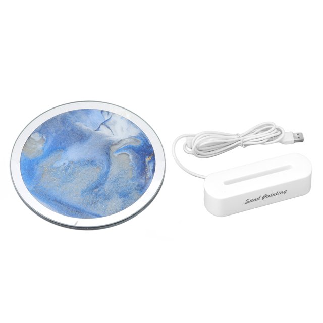 Quicksand Painting Light USB Plug in Eye Protection Art Decoration