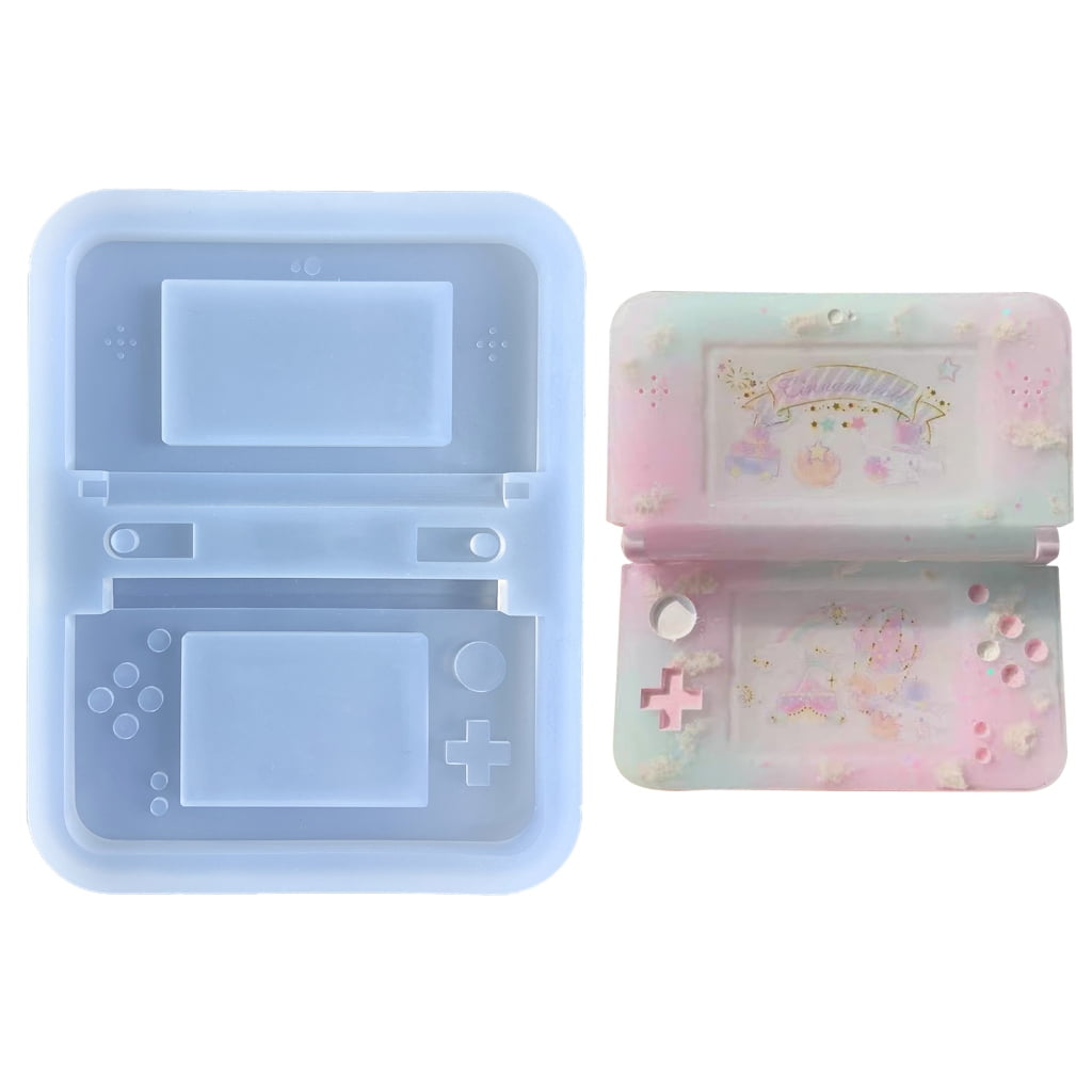KyeeaDIY Stampi Shaker Per Resina Epossidica Stampo In Silicone Sabbie Mobili Quicksand Resin Shaker Molds Cristallo Stampo In Resina Fai Da Te Gioielli Ciondoli Portachiavi Artigianato (1pc/set