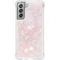thumbnail image 1 of Quicksand Small Love Phone case, Clear Border, Multi-Colour Options, Drop-Proof, for Samsung Galaxy S21 S20 S10 S9 S8 Ultra Plus FE Note20 Note10 Note9 Note8 Phone Case (P4,S20 FE), 1 of 8
