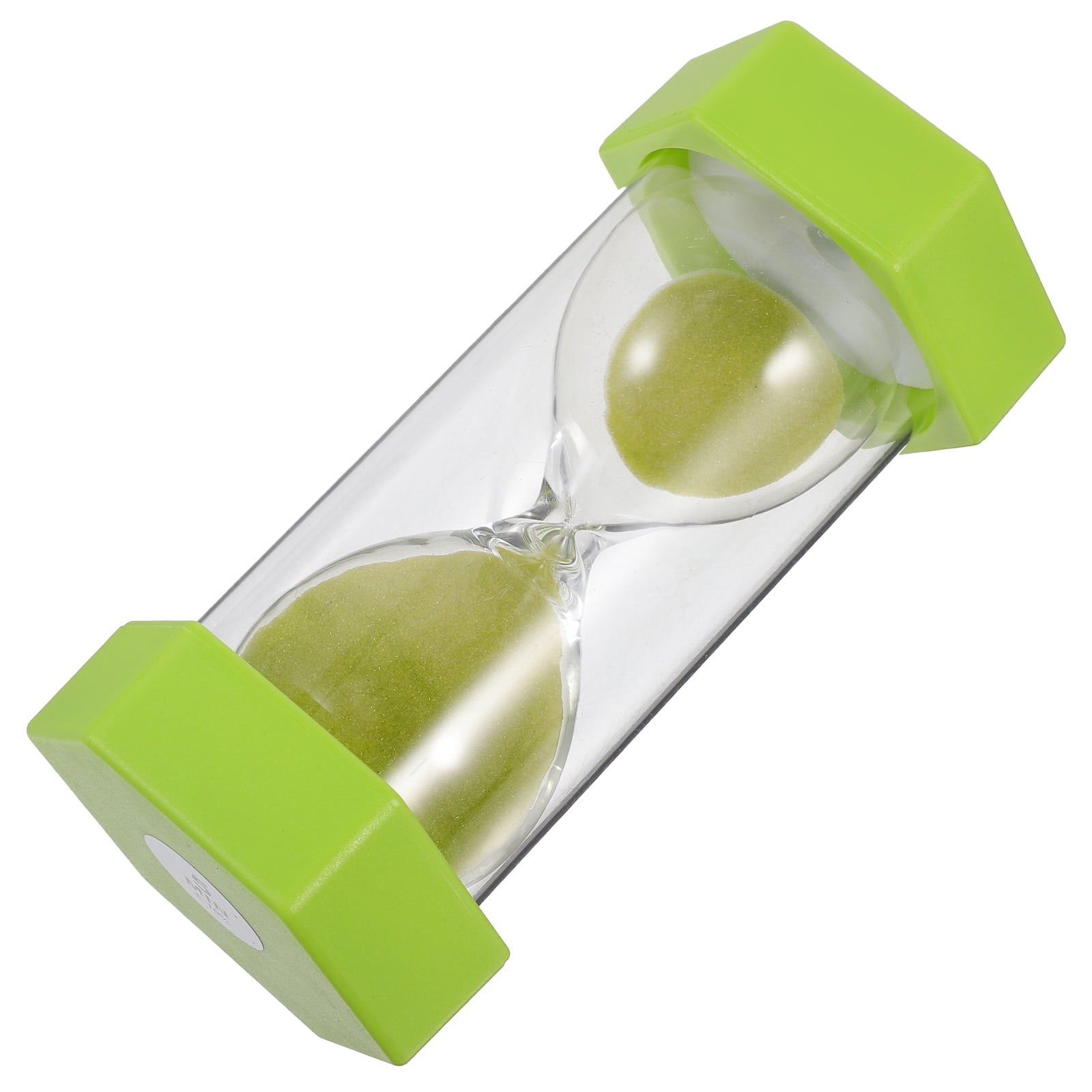 Quicksand Timer Kids Game Hand Washing Grain of Grass Green Child Glass