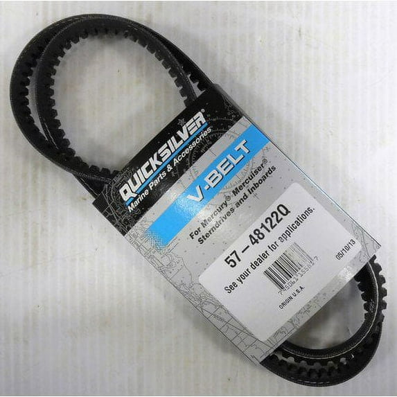 Quicksilver 57-48122Q; V Belt - 48 In- Replaces Mercury / Mercruiser