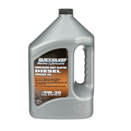 Quicksilver 5W-30 Full Synthetic TDI Diesel Engine Oil, 4 Liter