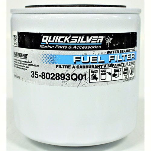 Quicksilver 802893Q01 Water Separating Fuel Filter