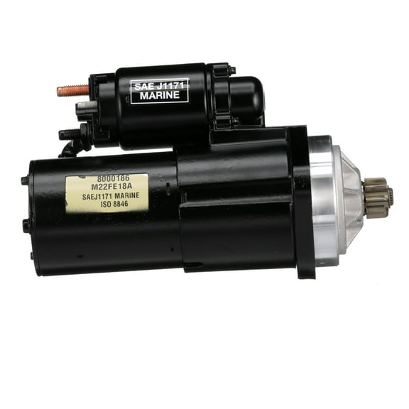 Quicksilver 808011A05 Starter Motor Assembly, Delco-Rear Entry Starter Motor Installations on Left-Hand Rotation MerCruiser Inboard Engines