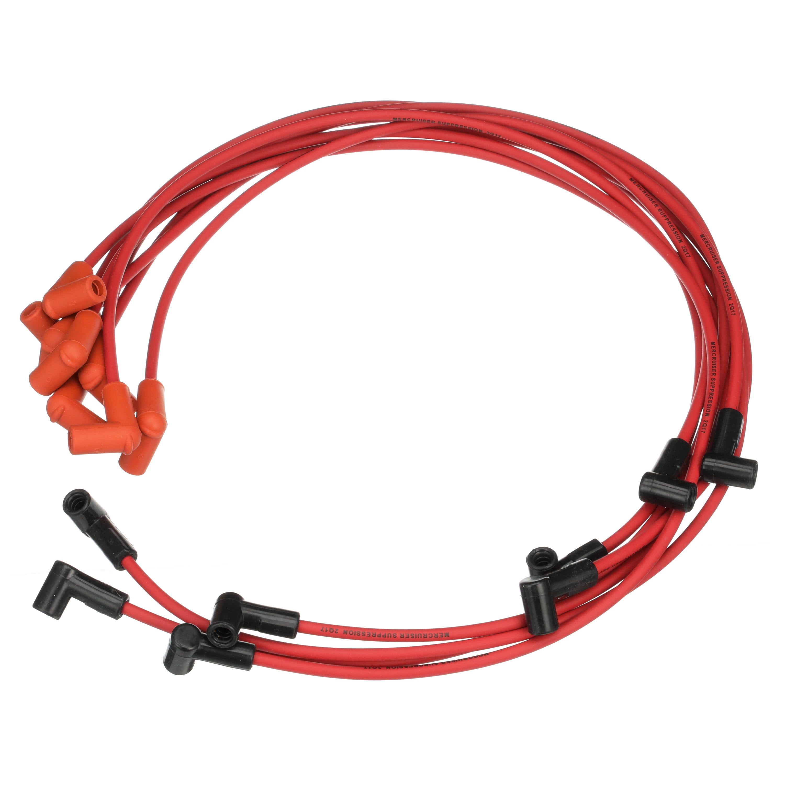Quicksilver 816608Q70 Red Wire Spark Plug Wire Kit - Walmart.com