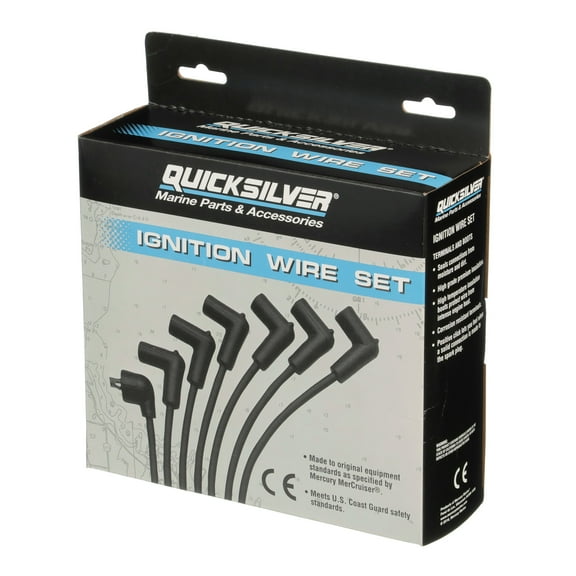 Quicksilver 816608Q78 Red Wire Spark Plug Wire Kit