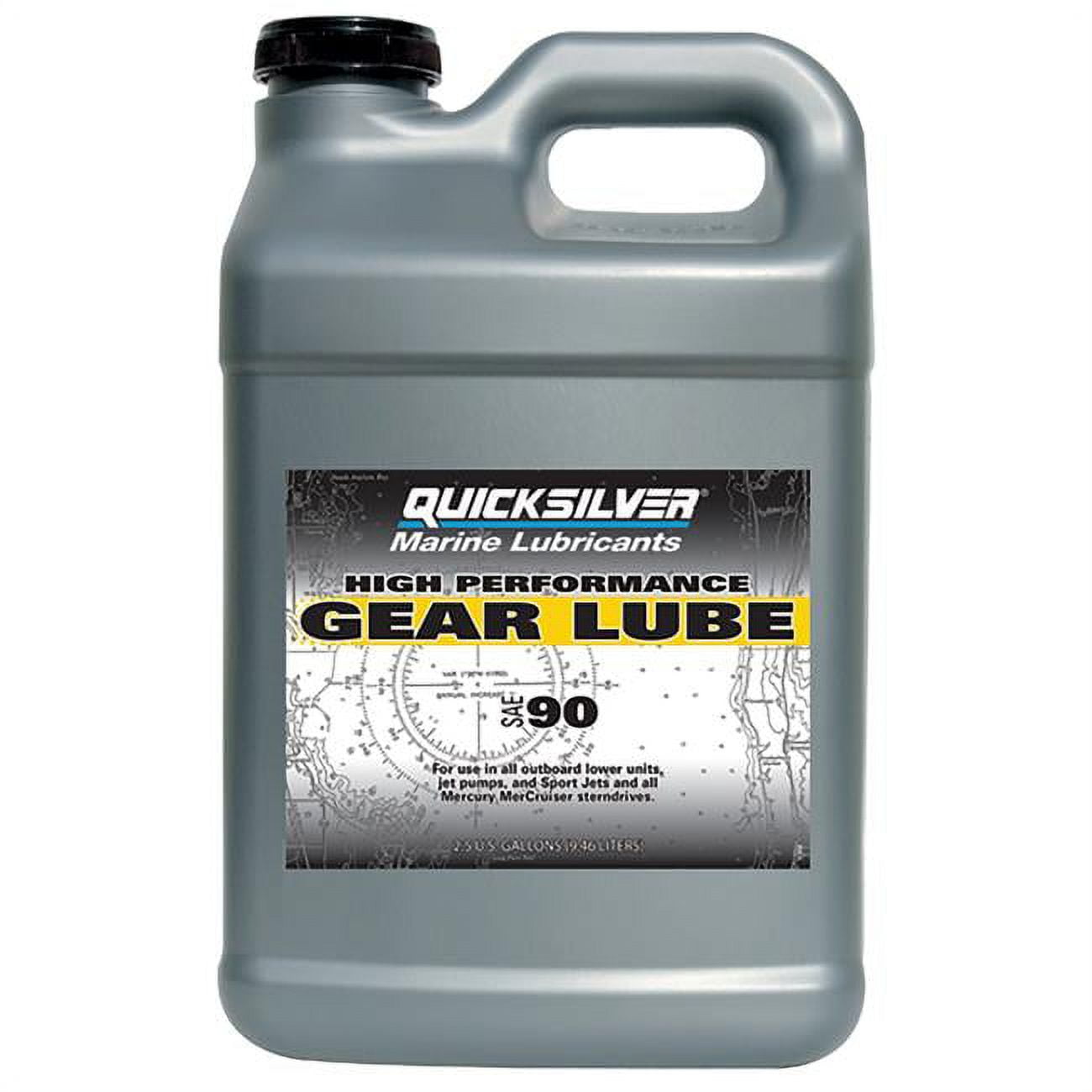 Quicksilver 858065Q01 2.5 gal Sae 90 Gear Lube