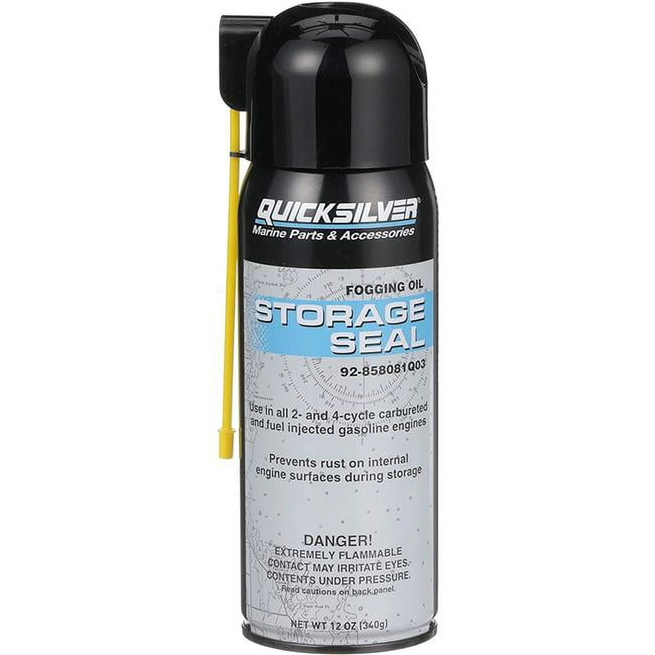 Quicksilver 858081Q03 12 oz Storage Seal Fogging Oil