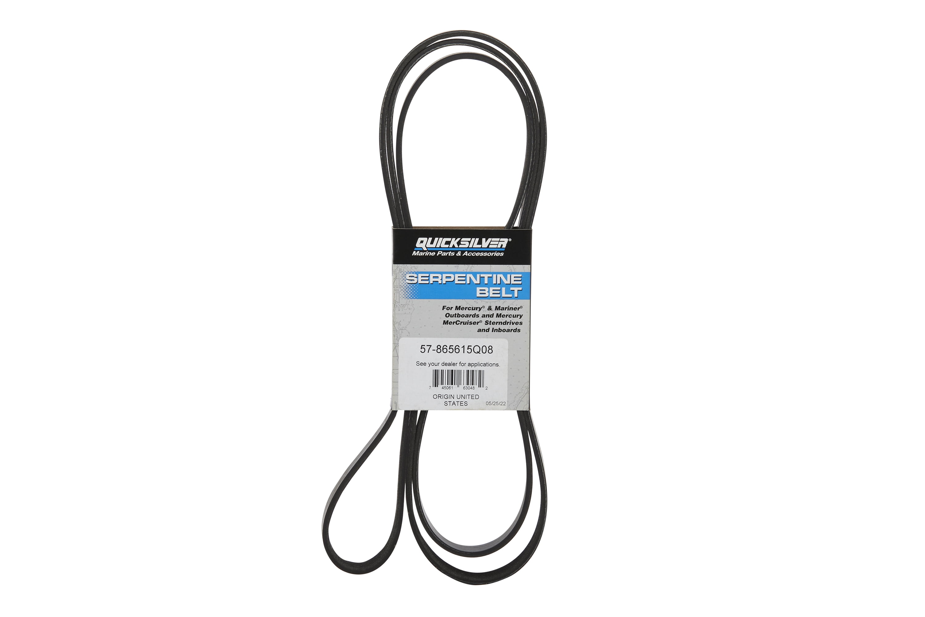 Ceinture Serpentine QUICKSILVER - Référence 57-865615Q09 - Neuf - Fabriqué Aux États-Unis