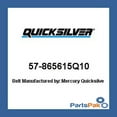 thumbnail image 1 of Quicksilver 865615Q10 Serpentine Belt, 2,195mm Long for MerCruiser 2001 & Newer MIE Engines w/ Closed Cooling and 4.25" Idler Pulley, 1 of 4