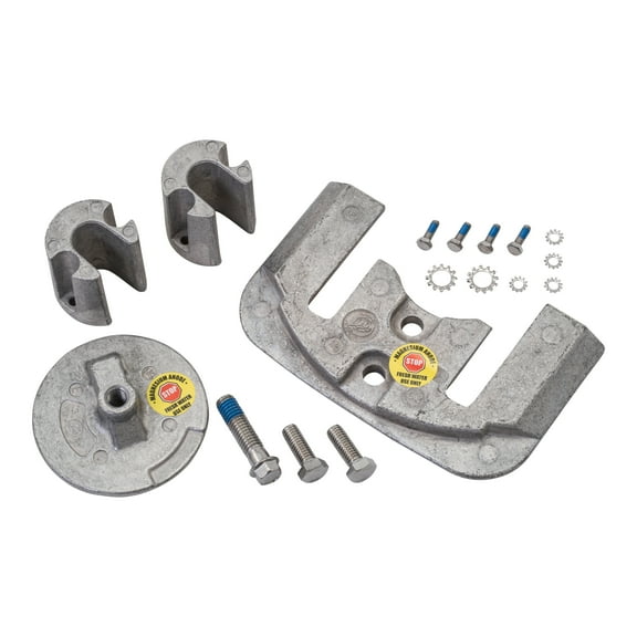Quicksilver 888760Q03 Magnesium Anode Kit for MerCruiser Bravo II and Bravo III Drives