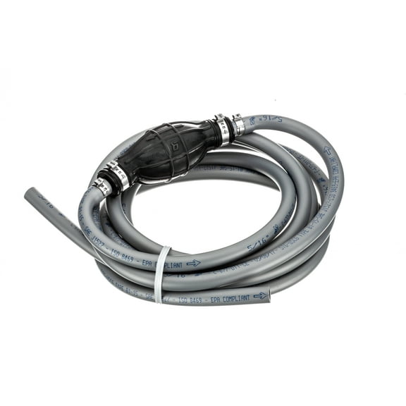 Quicksilver 8M0061887 Fuel Line Assembly, 12 Ft. Long w/ Primer Bulb