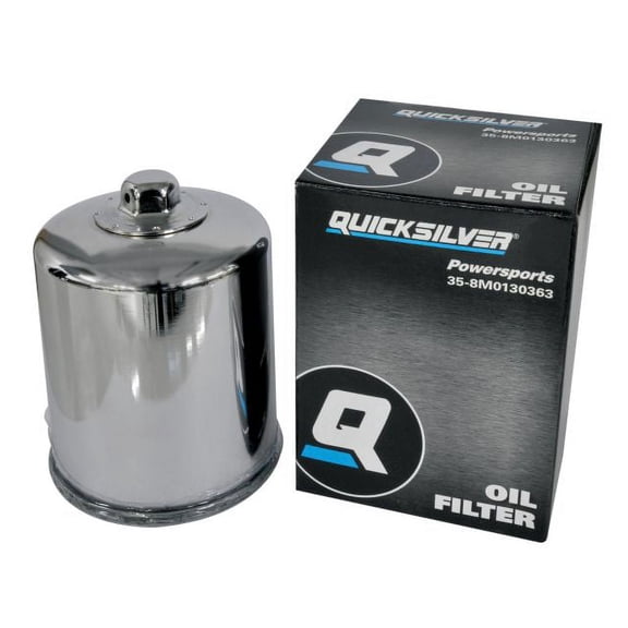 Quicksilver 8M0130363 Engine Oil Filter for ATV/PWC