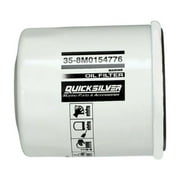 Quicksilver 8M0154776 Oil Filter for Select 2000-2018 Yamaha, Honda, and Nissan/Tohatsu 9.9-115hp Outboards