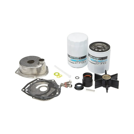 Quicksilver Outboard Service Repair Kit with Oil Filter Fuel Filters and Oil Drain Seal