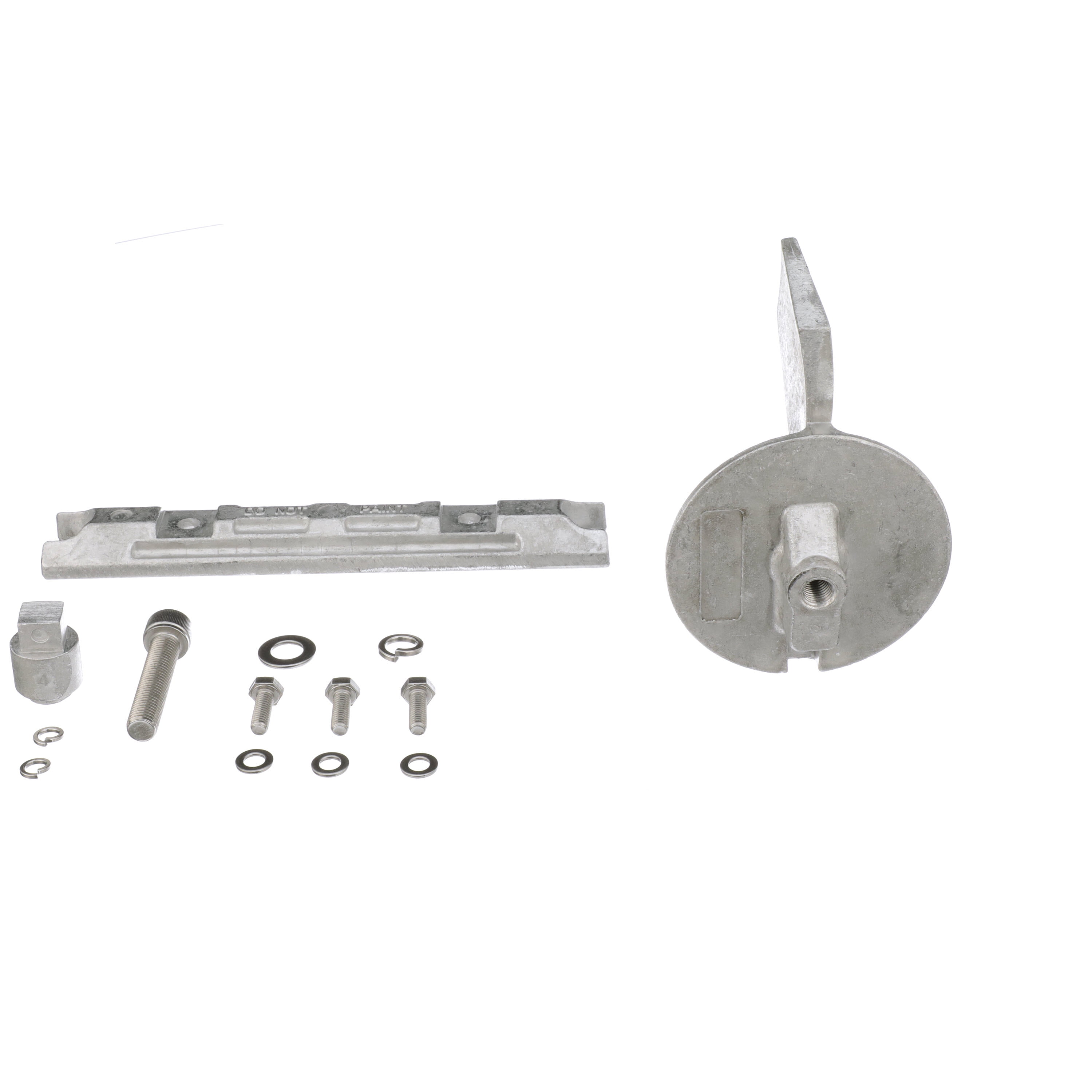 Anode En Zinc Yamaha 80-100HP 4T – 0,4 Kg, Protection Anti-corrosion Pour Moteur Hors-bord