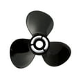 thumbnail image 1 of Quicksilver Black Diamond 3-Blade Aluminum Propeller, 14" Diameter x 13" Pitch, Right Hand Rotation, 1 of 6