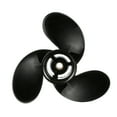 thumbnail image 1 of Quicksilver Black Diamond 3-Blade Aluminum Propeller, 9" Diameter x 10.5" Pitch, Right Hand Rotation, 1 of 6